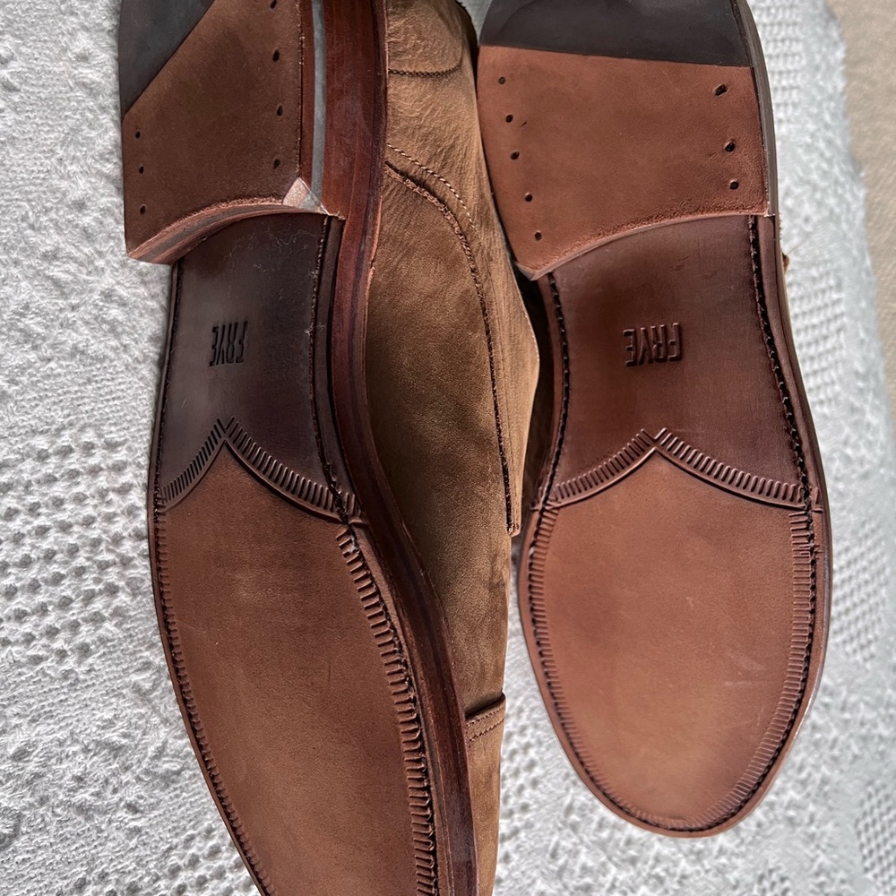 Men’s Frye Jones Double Monk Suede shoes -sz 11 Price Dropped - Picture 6 of 7